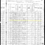 1800 census with Ed Bess highlighted