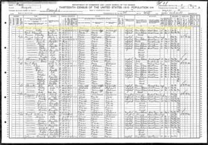 1910 census with Ed Bess highlighted