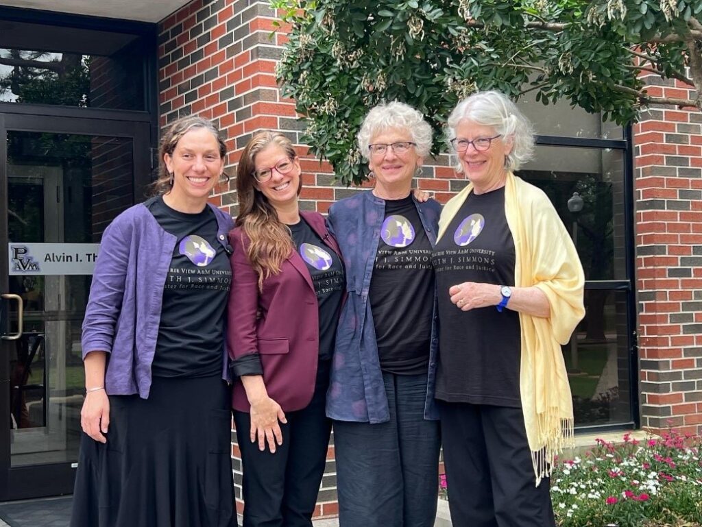 group of four women